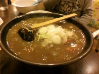 「カレーラーメン」@手打ちラーメン 恒の写真