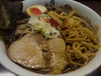 「肉そば極み+味玉」@肉そば総本山 神保町 けいすけの写真