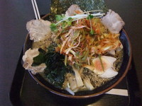 「土筆辛ねぎ味噌ラーメン（大盛り）」@麺屋 土筆の写真