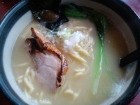 「鶏白湯麺 670円 (金曜日限定20杯)」@ラーメンがらがらの写真