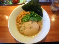 「限定塩そば700円＋辛丼200円」@麺や 虎ノ道の写真