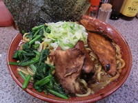 「ラーメン（650円）＋大盛り（50円）　※油少なめ」@熟成鶏醤油らーめん 上弦の月の写真