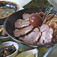 「ねぎチャーシューつけめん+サービス」@大五郎の写真