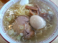 「中華そば550円＋玉子100円＝650円」@中華そば さとうの写真