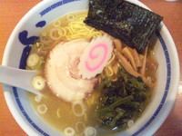 「塩らあ麺」@たけちゃんにぼしらーめん 調布店の写真