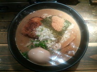 「真空蕎麦(700円)+味玉(100)」@喜元門 本店の写真