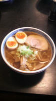 「味玉ラーメン+大盛り」@手打ラーメン 恵比寿屋の写真