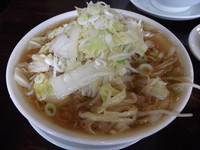 「野菜ラーメン（醤油） 800円」@青竹手打ちラーメン 麺屋ばくの写真