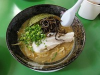 「みそラーメン600円細めん　Cセット」@博多長浜らあめん 風来坊の写真