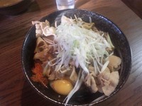 「豚玉カレーの油そば ￥700」@ラーメン大地の写真