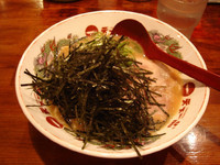 「もみ海苔ラーメン（こってり）」@天下一品 関大前店の写真