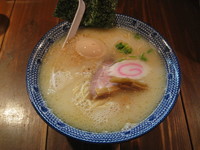 「塩らーめん＋地鶏の味付玉子：660円＋90円」@麺肆 秀膽の写真
