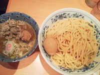 「味玉つけめん＋大盛り（450g）＋豚ほぐし」@六厘舎の写真