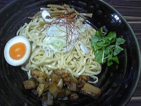 「あぶり豚そば」@ラーメン人生 JET 福島本店の写真