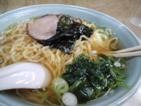 「塩（太麺）中」@支那そば屋 龍（Ron）の写真