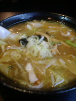 「みそラーメン」@会津めん 大阪屋の写真