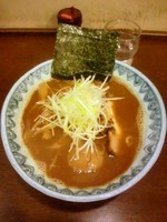 「蕪村そば700円（太麺に変更）＋味玉100円」@麺屋蕪村の写真