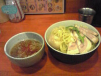 「塩つけ麺（麺大盛り360g、肉増し）」@京都 塩元帥の写真