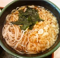 「カツカレーセット(温そば)600円」@ゆで太郎 柏の葉キャンパス店の写真