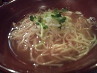 「塩煮干しかけらーめん」@らーめんなが田の写真