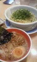 「肉そばつけ麺」@丸源ラーメン 所沢北野店の写真