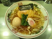 「【チャリティーラーメン】瑞山クラシック700円＋味玉クーポ」@中華蕎麦 瑞山（ZUIZAN）の写真