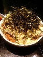 「冷たい肉そば + 大盛??」@そば処 港屋MINATOYAの写真