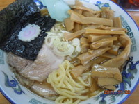 「メンマラーメン　800円」@名代にぼしラーメン 時代屋 岡本店の写真