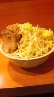 「小豚ラーメン＋ニンニク」@ラーメン二郎 八王子野猿街道店2の写真