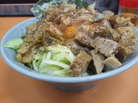 「まぜそば」@麺道 奉天の写真