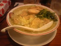 「広州雲呑麺（塩）」@広州市場 西新宿店の写真