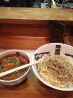 「カラシビつけ麺　カラ鬼増しシビ鬼増し」@カラシビ味噌らー麺・つけ麺 神田本店の写真