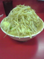 「ラーメン（小）豚　野菜増し、ニンニク」@ラーメン 池田屋 京都店の写真