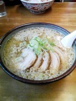 「みそチャーシュー麺大盛り１２００円＋餃子３５０円」@らーめん 大雅の写真