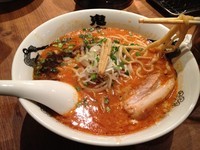 「カラシビ味噌ラーメン　カラ（唐辛子）普通、シビ（四川山椒）少」@カラシビ味噌らー麺 鬼金棒の写真