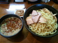 「濃厚つけ麺えび風味(800円)+大盛り(100円)」@はりけんラーメンの写真