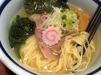 「あっさり塩そば 700円」@中華そば 志の田の写真