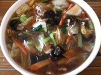 「肉ソバ(¥750)」@中国料理 昌龍飯店の写真