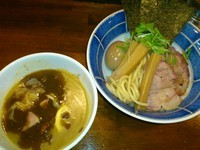 「特濃厚つけめん￥1050－小盛り￥50＝￥1000」@らぁめん 葉月の写真