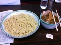 「つるやつけ麺大盛り」@らー麺 つるやの写真