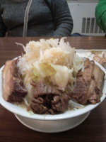 「【限定】蒼二郎￥700円（麺大盛￥100円　豚増￥200円）」@麺や 武蒼の写真