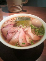 「煮干苦醤油￥750円（麺大盛￥100円　豚増￥200円）」@喜元門 つくば研究学園店の写真