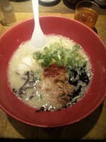 「赤丸新味（塩半熟玉子トッピング）」@博多一風堂 名古屋本店の写真