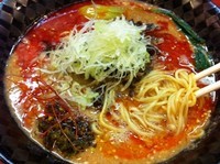 「担々麺（辛口） 800円」@中華そば 華丸の写真