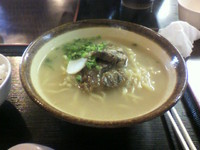 「ソーキそば（こってり）」@沖縄そば 南風の写真