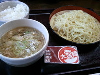 「肉つけ麺(500円)」@梟 環八羽田店の写真