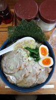「チャーシューメン+味玉」@無邪気 自由が丘南口店の写真