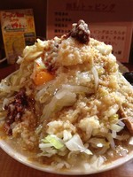 「ラーメン　生卵　全マシマシ」@らーめん ぽっぽっ屋 水道橋店の写真