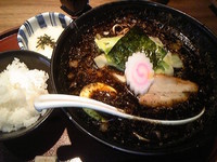 「焦がし味噌（大盛り）、とろろご飯」@京都 五行の写真