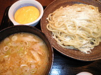「Ｗチーズつけめん　１０８０円」@三ツ矢堂製麺 松本店の写真